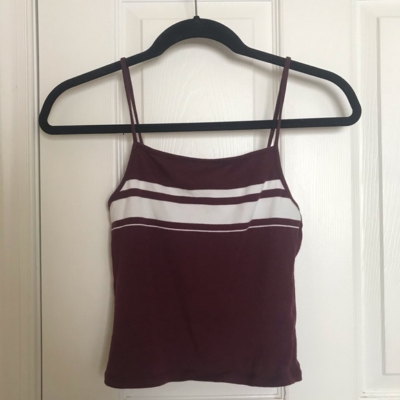 Garage Maroon Tank Top - Picture 1 of 2
